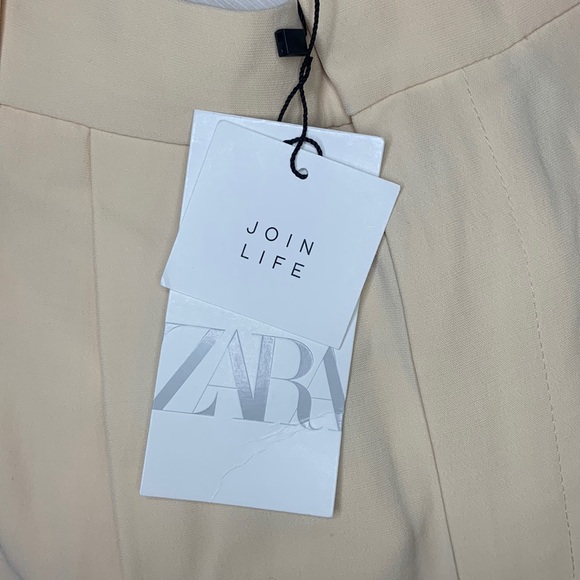 ZARA full length wide leg trousers/pants NWT - Picture 9 of 10